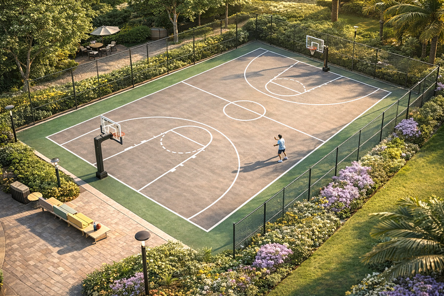 Basketball-Court