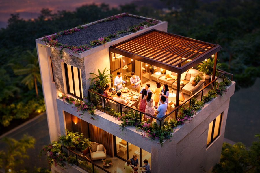 Villa-rooftop