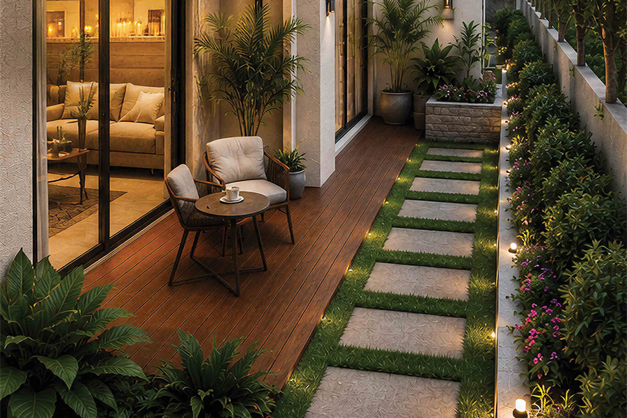 side garden
