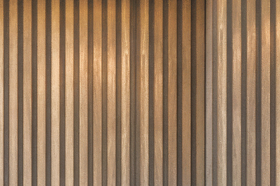 wooden facade